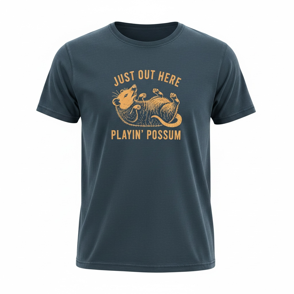 JUST OUT HERE PLAYIN' POSSUM